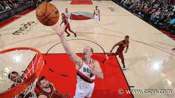 Portland Trail Blazers' Cody Zeller expected to miss 8-to-10 weeks after knee surgery - ESPN