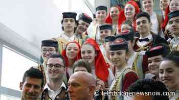 Djokovic feted in Montenegro amid new virus test doubts - Lethbridge News Now