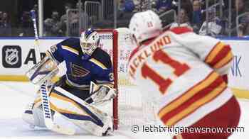 Saad, Husso spark Blues to 5-1 win over Flames - Lethbridge News Now