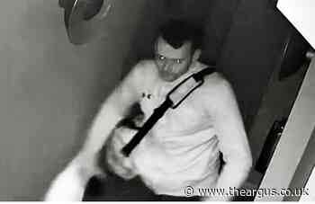 Brighton salon urges people to identify burglar in CCTV footage