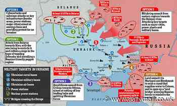 How Putin could invade Ukraine amid warnings of imminent attack