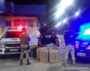Imbituba: mais de 6,5 mil maços de cigarros contrabandeados são apreendidos - Notisul