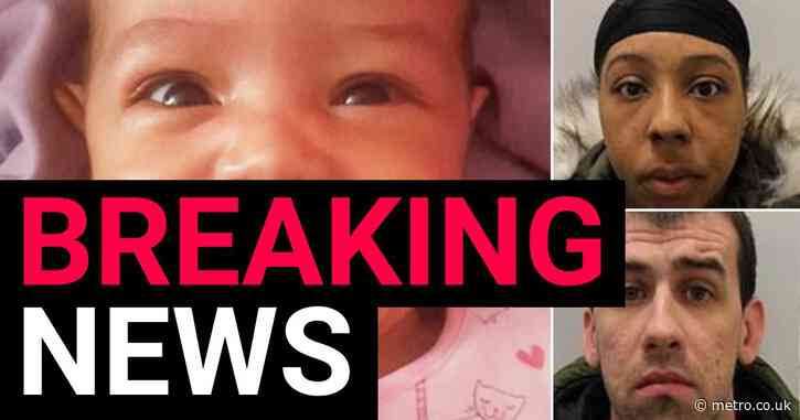 Parents jailed after baby died with 65 broken bones following ‘continued abuse’