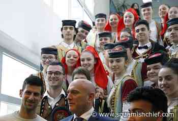 Djokovic feted in Montenegro amid new virus test doubts - Squamish Chief