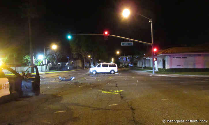 San Bernardino Man Arrested For DUI, Hit-And-Run After Crash That Overturned Riverside County Sheriff’s Prisoner Transport Van