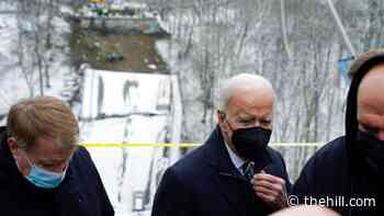 Biden visits site of collapsed bridge in Pittsburgh