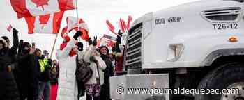Le convoi de camionneurs force la fermeture d'une clinique de vaccination à Gatineau