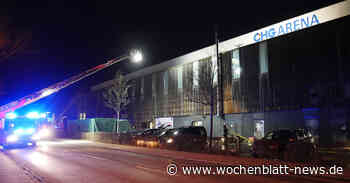 Heizung verursacht Feuerwehreinsatz in Eissporthalle Ravensburg - WOCHENBLATT