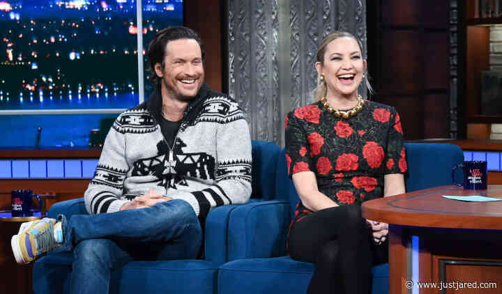 Kate Hudson & Brother Oliver Hilariously Roast Each Other's Projects During 'Colbert' Interview - Watch Now!