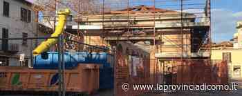 Erba, piazza Mercato Natale con i ponteggi - Cronaca, Erba - La Provincia di Como