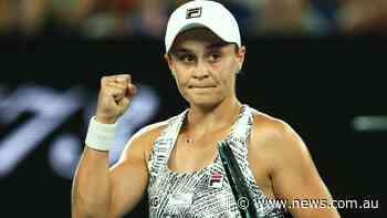 What time does Ash Barty’s Aus Open final start?