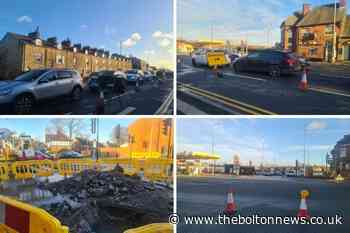 Crompton Way open after water leak repairs complete - The Bolton News