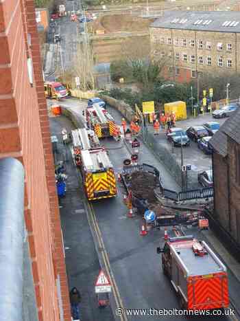 Man rescued after falling 7 metres down a embankment in Bolton town centre - The Bolton News