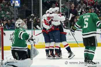 Capitals beat Stars, former teammate Holtby 5-0