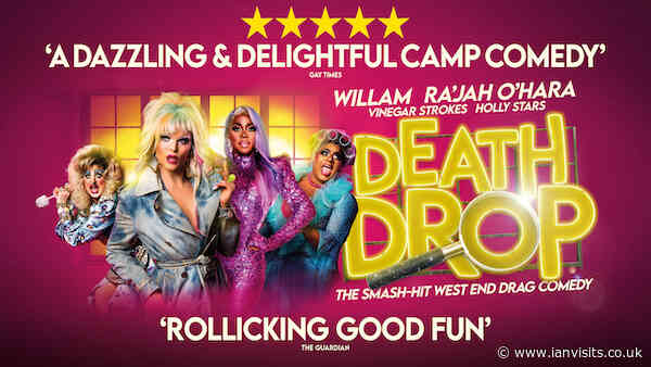 Discounted tickets for Death Drop: A Dragatha Christie Murder-Mystery