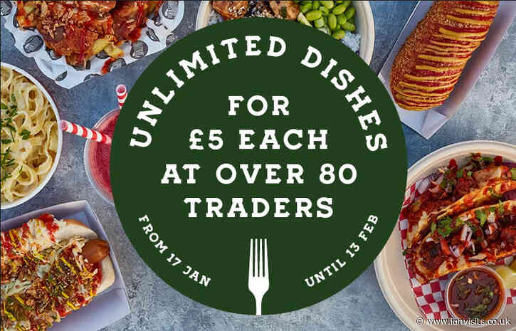 Camden Market offering unlimited meals for £5 each