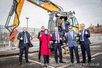 Work begins on Burnley Pioneer leisure and cinema complex