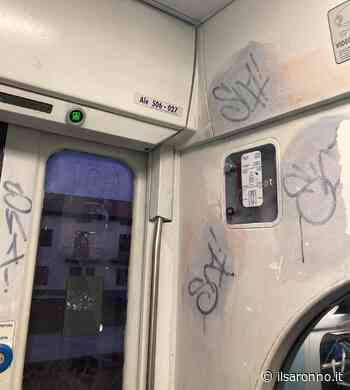 Saronno-Varese, treno sporco e super imbrattato: protesta pendolari - ilSaronno