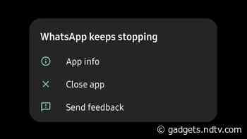 WhatsApp Beta for Android Crashing for Some Users, Bug Fixed Through an Update: Report