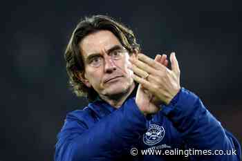 Brentford boss Thomas Frank fined £8000 after red card against Wolves - Ealing Times