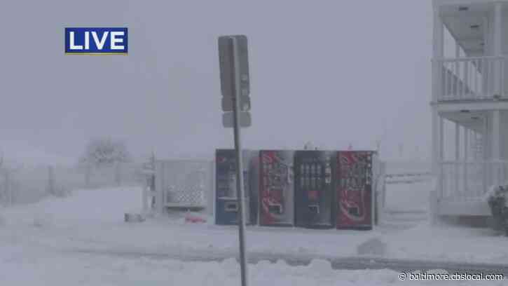 Ocean City Hit With 9 Inches Of Snow Saturday Morning