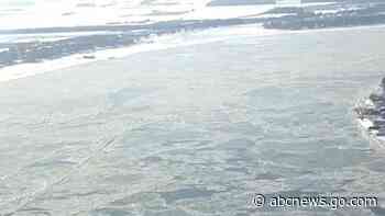 Video Ice jams on Michigan's St. Clair River lead to flood advisory - ABC News