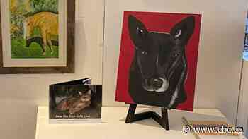 Art show honours the comfort pets provided during B.C.'s wildfires and floods