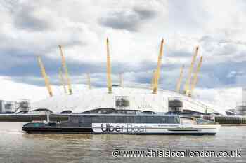 Uber Boat running February service from Gravesend into London