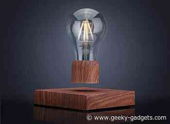 Volta levitating light bulb lamp
