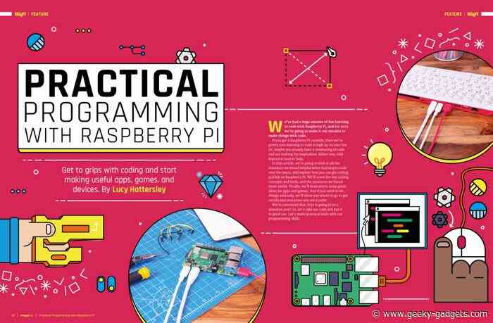 Practical Programming guide featured in MagPi issue 114