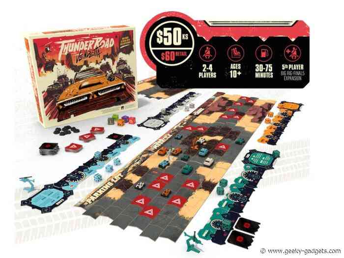 Thunder Road Vendetta board game raises over $500,000 on Kickstarter