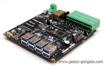PiGear Nano adds 8 x USB 3 ports to your Raspberry Pi