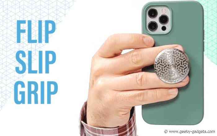 Tango metal phone grip and stand from $24 is just 2.9 mm thick when flat