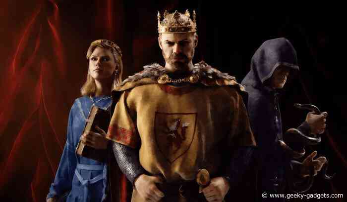 Crusader Kings III strategy game launches on consoles March 29th