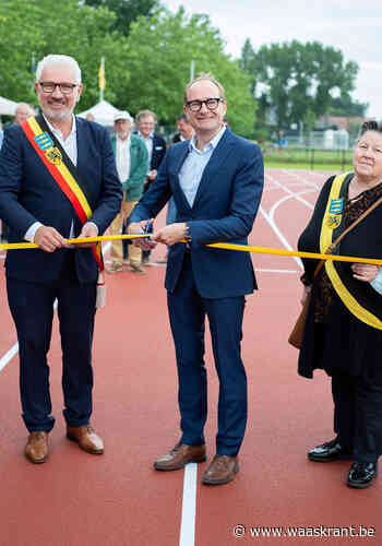 Nieuwe atletiekpiste in Stekene geopend - Waaskrant.be