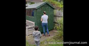 Husband Creates Amazing Backyard Surprise for Wife - Stunning Video
