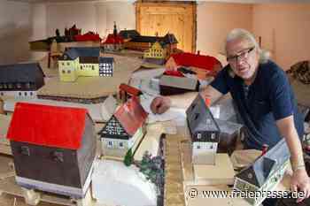 Langer Traum: Versunkenes Dorf Pöhl entsteht als Miniatur - Freie Presse