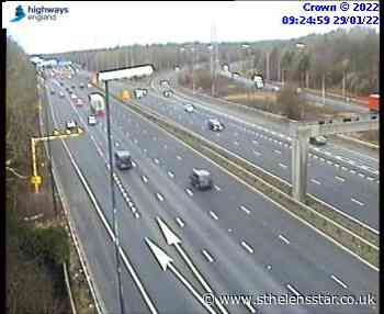Congestion as M6 southbound closed - St Helens Star