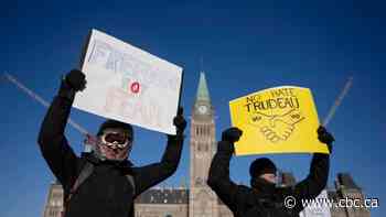 Thousands opposed to COVID-19 rules converge on Parliament Hill
