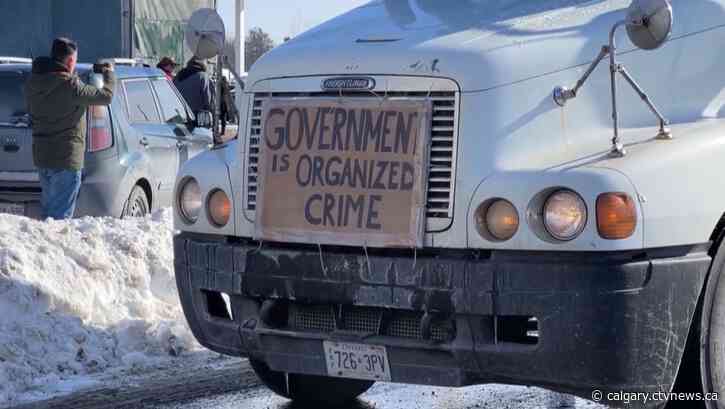 Albertans show support for 'Freedom Convoy' with a number of provincial events