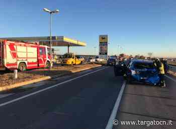 Violento tamponamento sulla SS231, tra Centallo e Cuneo - TargatoCn.it