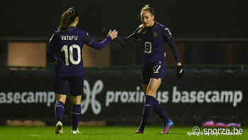 Vrouwen van Anderlecht spelen Woluwe helemaal zoek, Tessa Wullaert scoort 5 keer - sporza.be