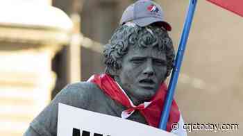 Officials decry 'desecration' of monuments during Ottawa protest - CFJC Today Kamloops