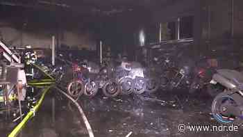Stade: Hoher Schaden bei Brand in Motorradwerkstatt - NDR.de
