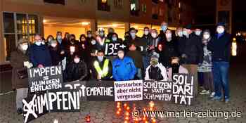 Lichterkette rund um die Kirche, Glockenschläge für Marls Corona-Tote - Marler Zeitung