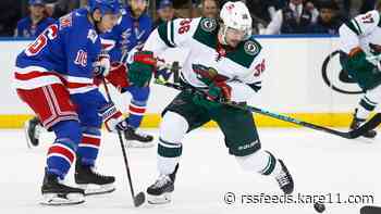 Wild edge Rangers 3-2 to spoil Lundqvist jersey retirement