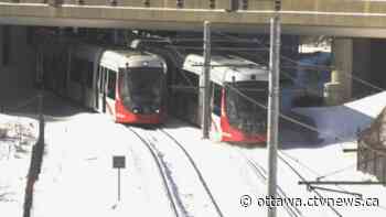 Icy tracks shut down part of O-Train line Saturday morning - CTV Edmonton