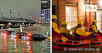 Sturmtief „Nadia“: Hamburgs Fischmarkt unter Wasser, Baggerschiff eingeklemmt, Bahnverkehr kurzzeitig eingestellt