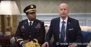 On ‘S.N.L.,’ Biden Hopes That Memes Can Help the Crisis in Ukraine