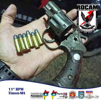 APÓS ABORDAGEM MAIS UMA ARMA DE FOGO RETIRADA DE CIRCULAÇÃO EM TIMON • PM/MA - Polícia Militar do Maranhão - PM/MA - Polícia Militar do Maranhão